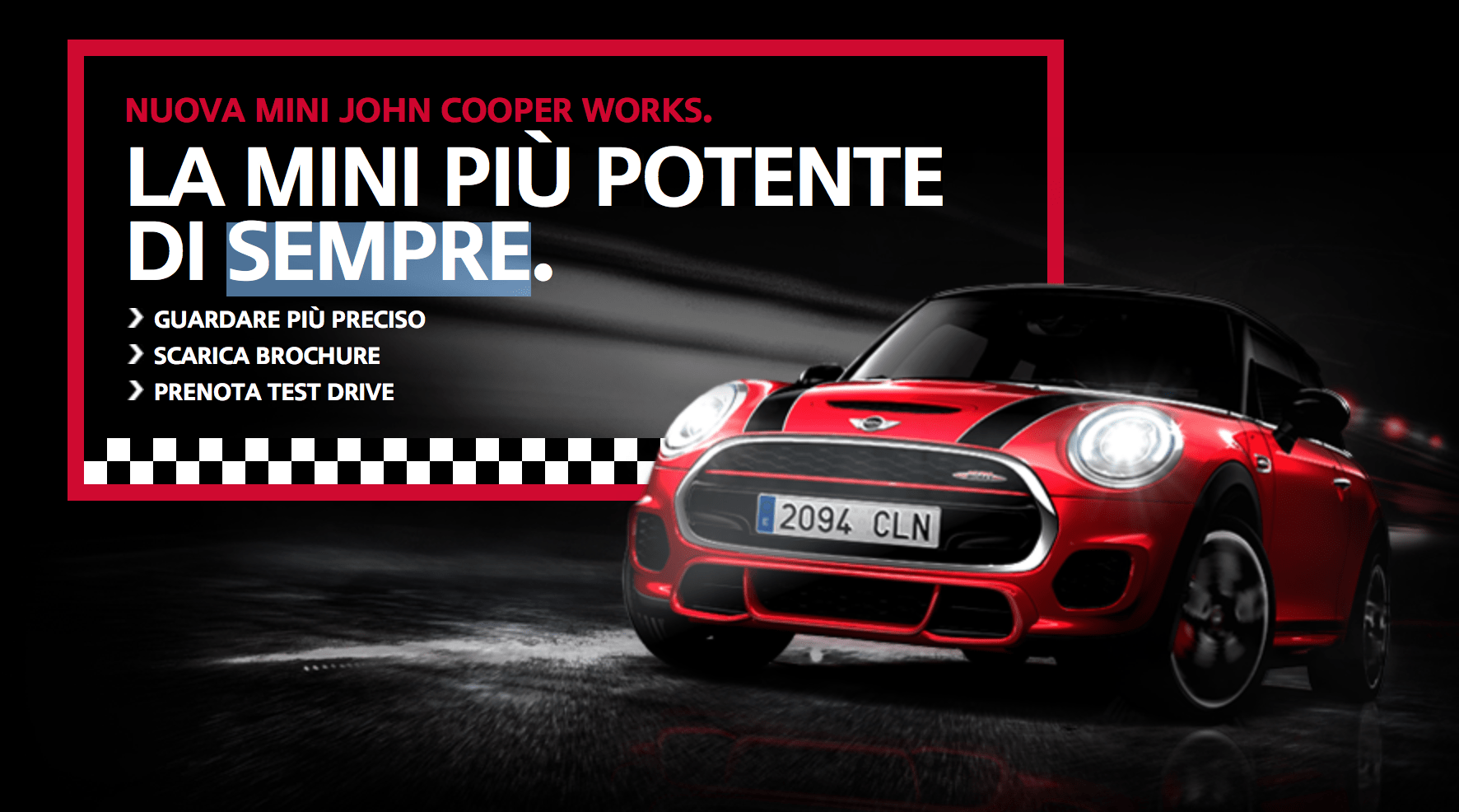 LA NUOVA MINI JOHN COOPER WORKS PRESENTATA DA EMIL FREY LAMONE