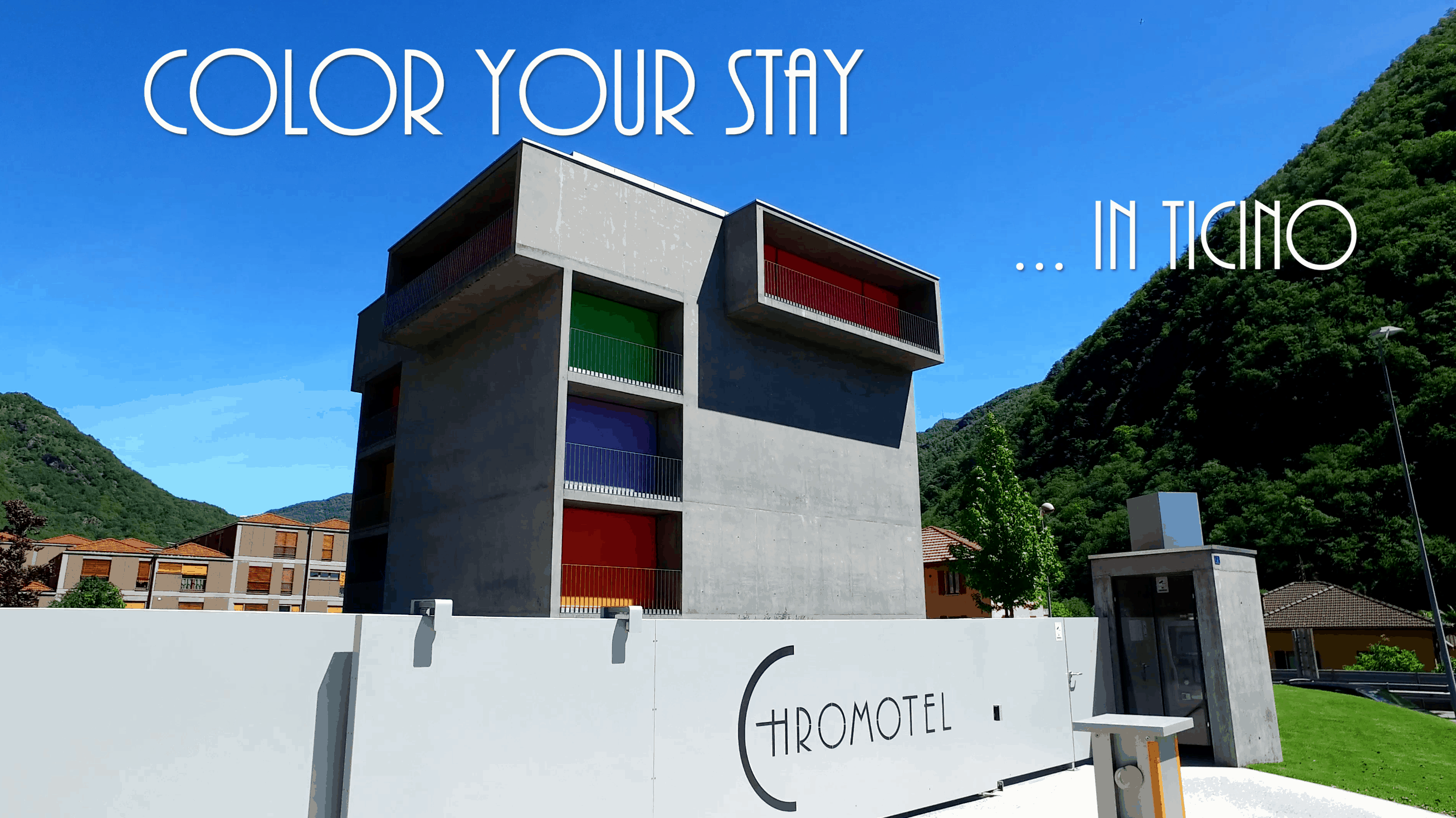 CHROMOTEL MEZZOVICO, UNA COMUNICAZIONE DI COLORE