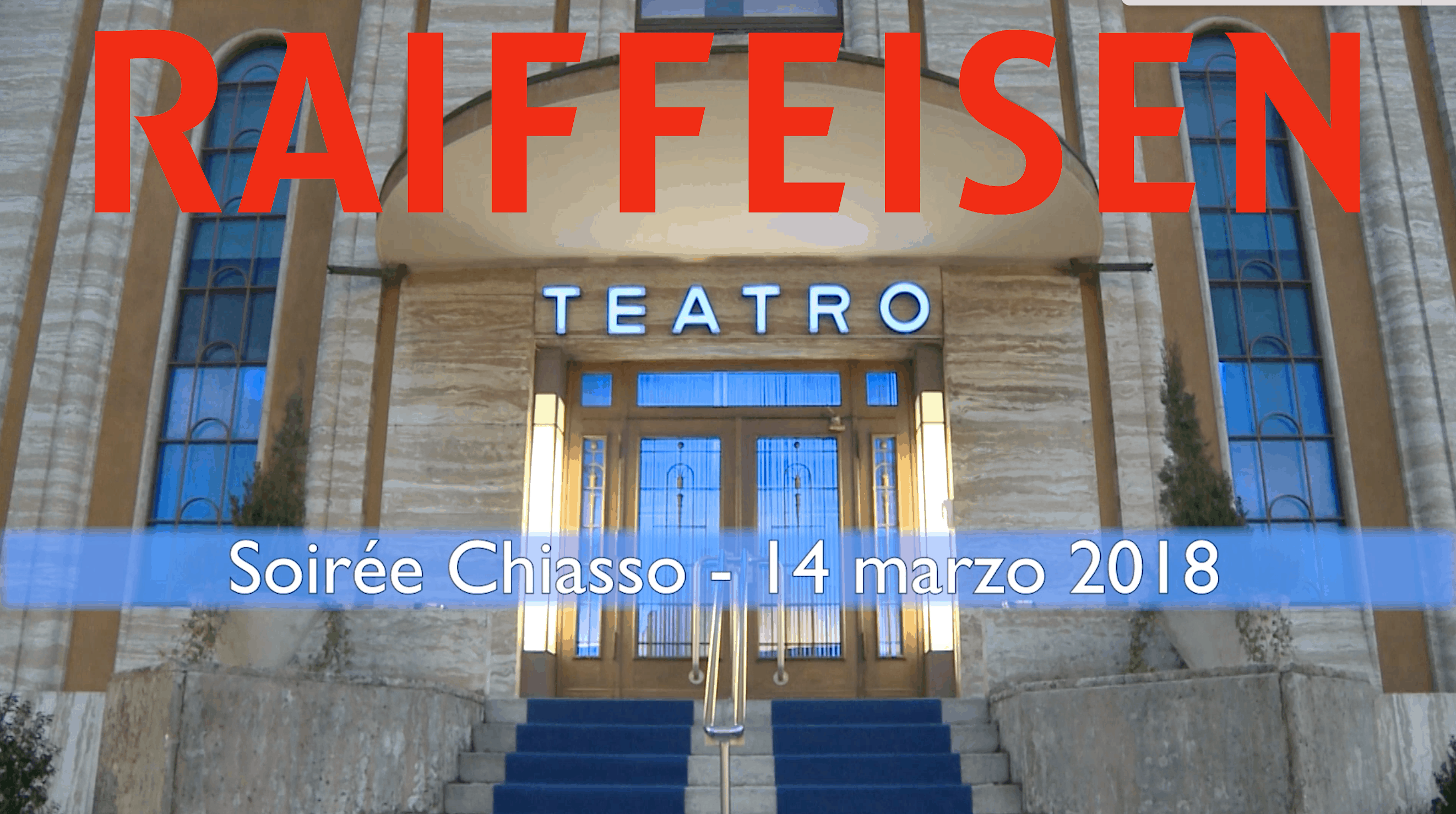 RAIFFEISEN presenta: Soirée Chiasso