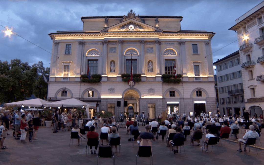 Cerimonia della Festa nazionale 2020 a Lugano                in diretta TV